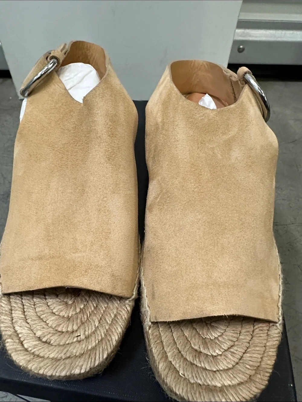 rag & bone Dune Suede Espadrille Wedge Sandals